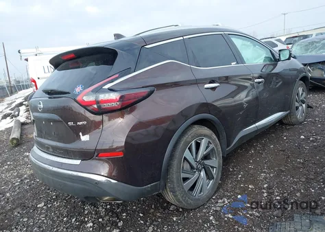 2019 Nissan Murano Sl z USA, uszkodzony, nr VIN 5N1AZ2MS4KN107975